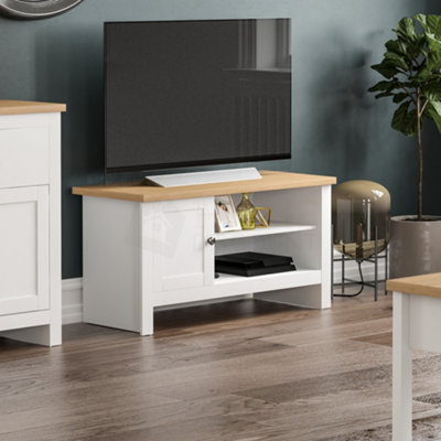Lassic Vida Designs Arlington 1 Door Tv Unit, White