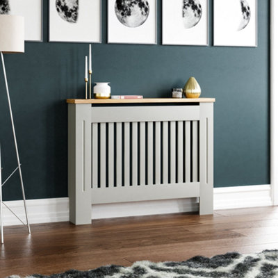 Lassic Vida Designs Arlington Medium Grey Mdf Radiator Cover from B&Q