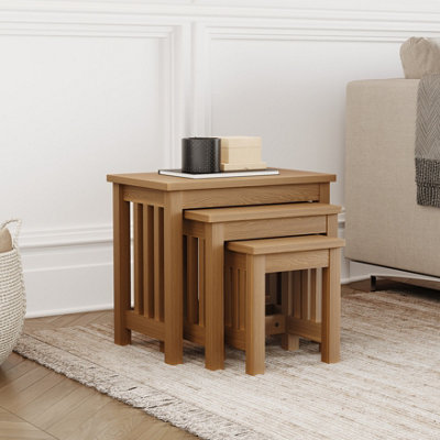 Lassic Vida Designs Ashton Nest Of Tables Set Of 3 Coffee Side End Table from B&Q