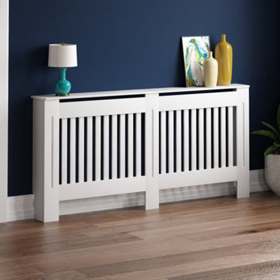 Lassic Vida Designs Chelsea Extra Large White Mdf Radiator Cover from B&Q