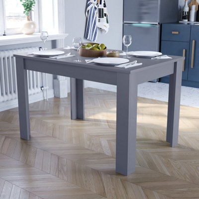 Lassic Vida Designs Medina Grey 4 Seater Dining Table from B&Q