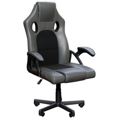 Lassic Vida Designs Coma Racing Gaming Ukfr ChairGrey from B&Q