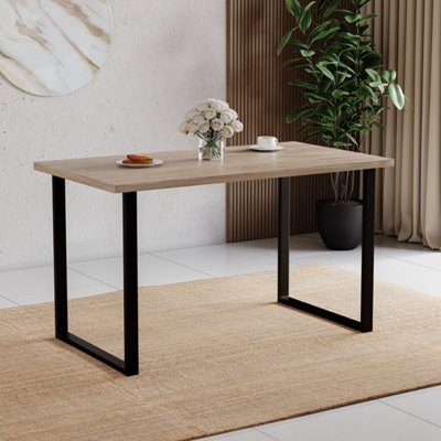 Lassic Vida Designs 4 Seater Dining Table With U Shape LegsOak from B&Q
