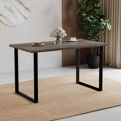 Lassic Vida Designs 4 Seater Dining Table With U Shape LegsWalnut from B&Q