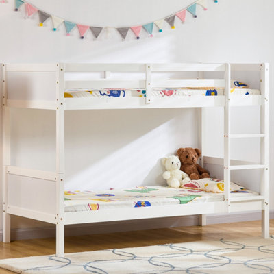 Lassic Junior Vida Gemini White Detachable Bunk Bed from B&Q