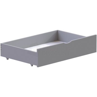 Lassic Junior Vida Libra Grey Wooden Underbed DrawersSet Of 2 from B&Q