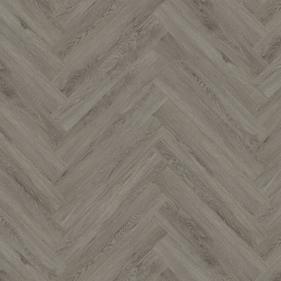 eXtreme Elevate Pewter Herringbone FlooringDryback from B&Q
