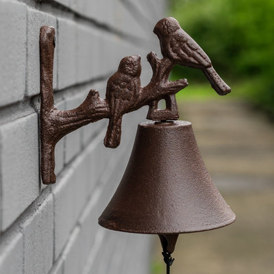 Woodside Cast Iron Door BellDesign C from B&Q