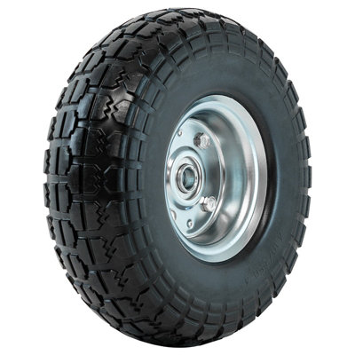 Woodside 10" Puncture Proof Solid Wheelbarrow/cart Tyre from B&Q