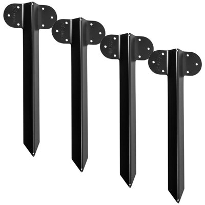 Woodside Railway Sleeper Edge Bracket X 4 from B&Q