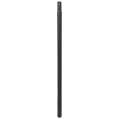 35mm Replacement Parasol Pole 105cm Powder Coated Aluminium Garden Umbrella - Image 2