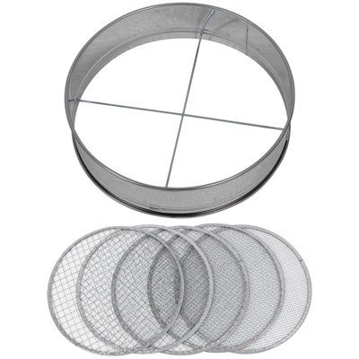 Woodside Garden Soil Sieve Riddle 5 Filter Mesh Compost Potting Sifter Large 30Cm 4-12mm from B&Q