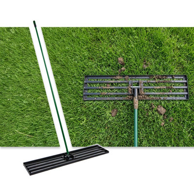 Woodside Garden Lawn Levelling Rake Heavy Duty Steel Landscaping Soil/seed/sand LevelXl