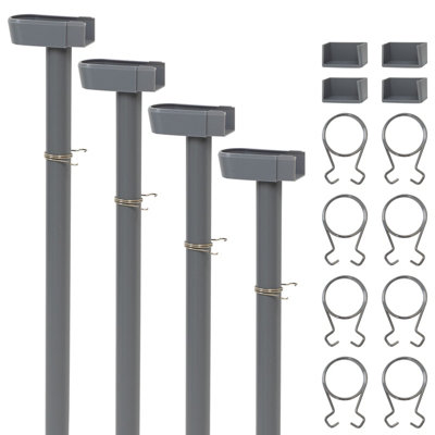 Woodside Greenhouse Downpipe Rainwater Kit 4Pk 35mm GutteringWater Butt Diverter from B&Q