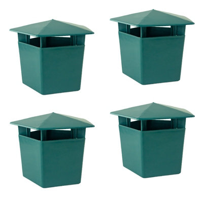 Woodside Snail Catcher Trap 4 Pack Reusable Garden Slug & Snail ControlChemical-Free Pest Solution from B&Q
