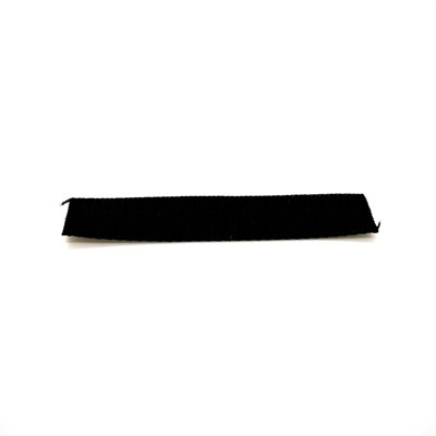 SolaDirect 2 Metres Of 10 mm / 0.39 In Black (332) Heavy Duty Polypropylene Webbing Strap Tape For BackpacksLuggage StrappingBelts from B&Q