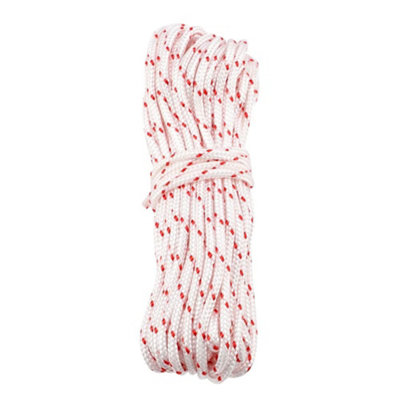 B&Q -  3.5 mm Pull CordRecoil Starter Rope For LawnmowerChainsaw50 Metres / 164 Ft Long Lawn Mower Replacement Pull Cord