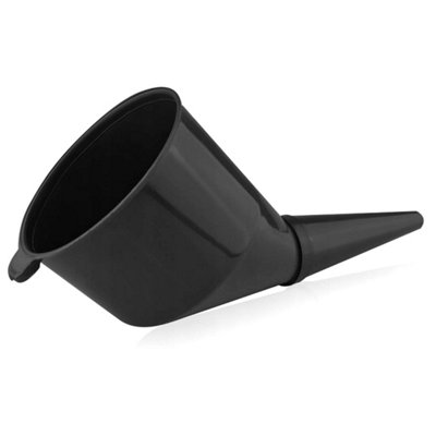 B&Q -  Fuel Funnel Angled With Fine Mesh Filter For Easy RefillingLightweight Plastic FunnelPracticalVersatile