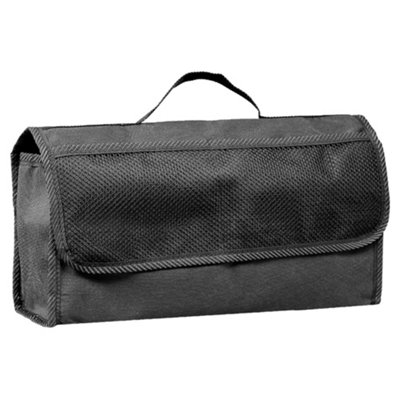 SolaDirect Car Boot Organiser Bag Anti Slip Foldable For Boot Storage Case Tool Bag Boot Tidy BagSuitable For All VehiclesBlack (Big) from B&Q