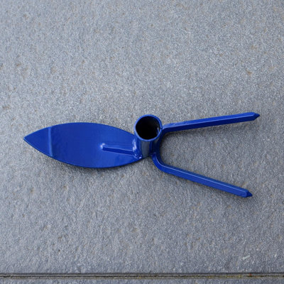 B&Q -  Hoe Cultivator Soil Digging Dutch Hand Fork Gardening And Landscaping Tool Solid Steel (Type 9Head Only)