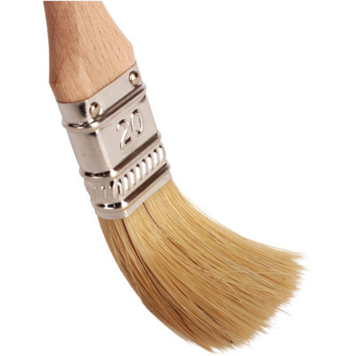 SolaDirect Paint Brush For A Smooth Finish Painting With Emulsion, Gloss, Satin Paints On Walls, Ceilings, Wood, Metal - 20 mm