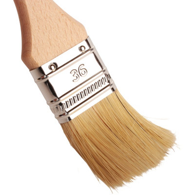 SolaDirect Paint Brush For A Smooth Finish Painting With Emulsion, Gloss, Satin Paints On Walls, Ceilings, Wood, Metal - 36 mm