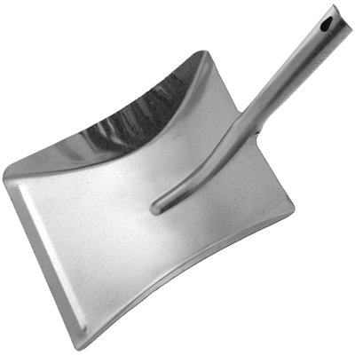 SolaDirect Universal Galvanized Dustpan And Coal ShovelHeavy DutyRust-ResistantMultipurpose Cleaning Tool from B&Q