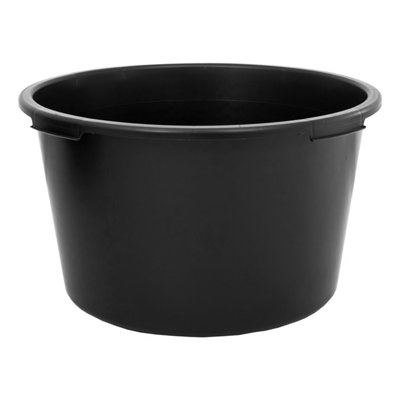 Soladirect 65 Litres Multi Tub Round Heavy Duty Multi Purpose Bucket - 58 X 58 X 35 Cm - Ideal For Agriculture, Building, Gardening
