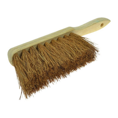SolaDirect Soft Coco Hand Brush With Natural Coconut Bristles28Cm Wooden Counter Bench Tabletop Cleaning BrushEco-Friendly Surface-Safe from B&Q