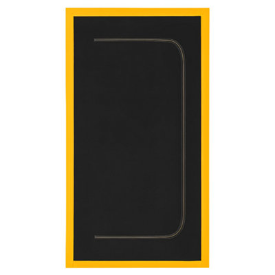 SolaDirect Dust Door With Zip 110 X 220 CmDust-Barrier Doorway CurtainDouble-Sided ZipTape-MountTrim To FitReusable Fabric from B&Q