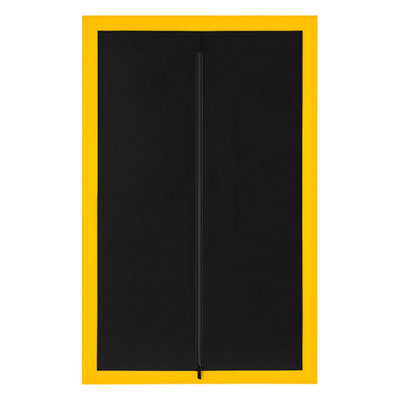 SolaDirect Dust Door With Zip 110 X 220 CmDust-Barrier Doorway CurtainDouble-Sided ZipTape-MountTrim To FitReusable Fabric from B&Q