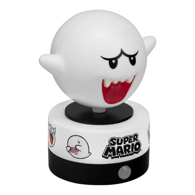 Paladone Super Mario Boo Motion Sensor Room Guard and Night Light, Officially Licensed Nintendo LED Lamp and Security Alarm for Kids Bedrooms, Teenagers, Home, Gift Idea - Image 3