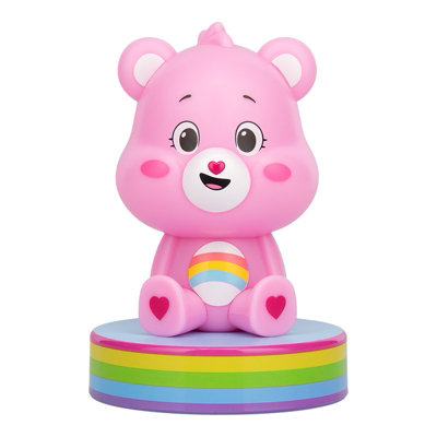 Paladone Care Bears Pink Cheer Bear Mini Icon Light, Officially Licensed 3D Figurine LED Lamp Collectible for Girls and Women, Bedrooms and Home, Pop Culture Merchandise - Image 6