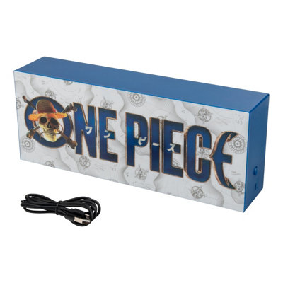 B&Q - One Piece Logo Box LightLed Lamp For Bedroom Or DeskBattery-Powered Anime Collectible DecorPaladone - Image 4