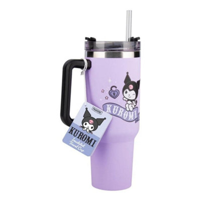Hello Kitty Kuromi 900Ml Insulated Cup And Straw - Image 4