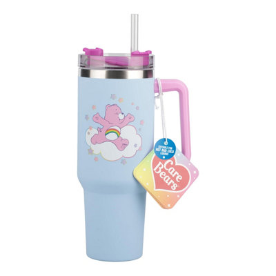 Care Bears Insulated Travel Cup - Officially Licensed Care Bears Product | 1.2L Insulated Tumbler • Multi-Position Lid And Straw • Handy Carry Handle For Daily Use - Image 4