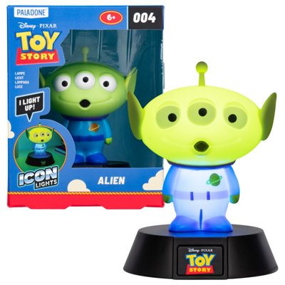Disney Toy Story Alien Icon Light 3D Character Lamp for Kids Bedrooms - Image 3