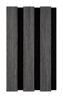 Spaceluxe Acwp016 Warm-Graphite Acoustic Panel from B&Q