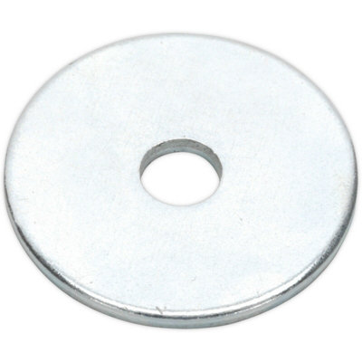 100 PackZinc Plated Repair WasherM5 X 19mmMetricMetal Spacer from B&Q