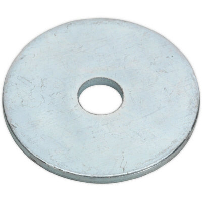 100 PackZinc Plated Repair WasherM5 X 25mmMetricMetal Spacer from B&Q