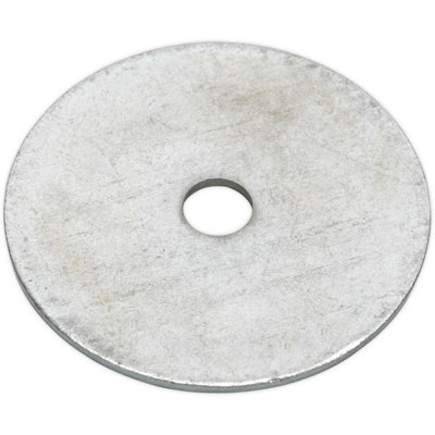 50 PackZinc Plated Repair WasherM6 X 38mmMetricMetal Spacer from B&Q