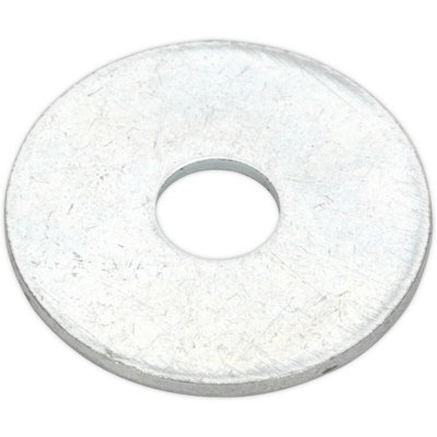 50 PackZinc Plated Repair WasherM8 X 50mmMetricMetal Spacer from B&Q