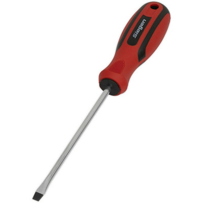  - Premium Slotted Screwdriver 5 X 125mm With Soft Grip Handle And Chrome Vanadium Shaft