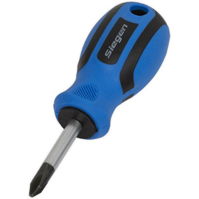Ergonomic Phillips 2 X 38mm Screwdriver With Chrome Vanadium Shaft For Precision Work from B&Q