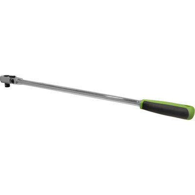  - Extra Long 72-Tooth Flexi-Head Ratchet Wrench1/2 Inch Drive Tool
