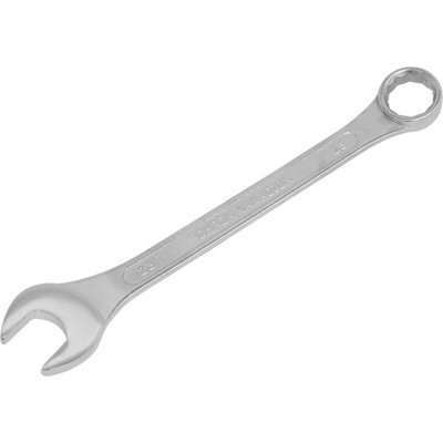 Premium 23mm Combination SpannerChrome Vanadium Steel With Polished Finish from B&Q