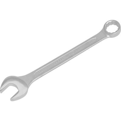 Premium 24mm Chrome Vanadium Combination Spanner With Polished Finish from B&Q