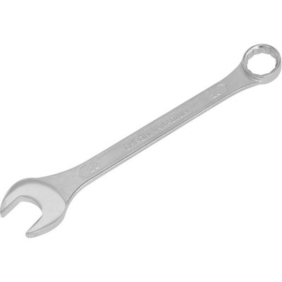 28mm Chrome Vanadium Steel Combination Spanner With Polished Heads from B&Q