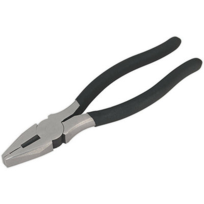200mm Combination PliersDrop Forged Steel25mm Jaw CapacityFoam Grip from B&Q