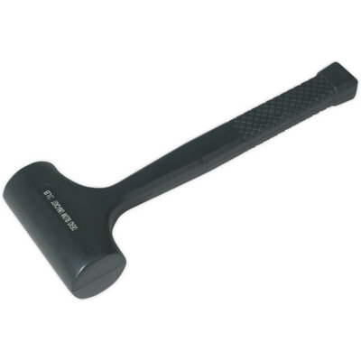  - 3Lb Dead Blow Hammer With Rubber HeadAnti-Rebound Mallet For Controlled Striking
